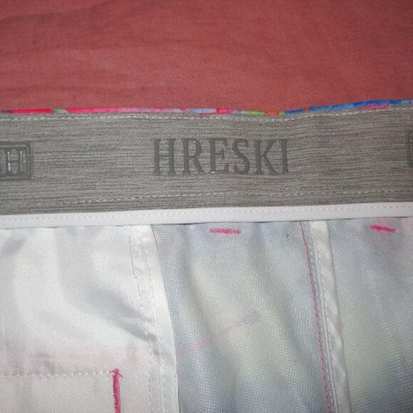 Hreski Men's Golf Shorts Size 40 Flex Waist Stretch Dry-FIT Psychedelic Gorpcore - Picture 4 of 9